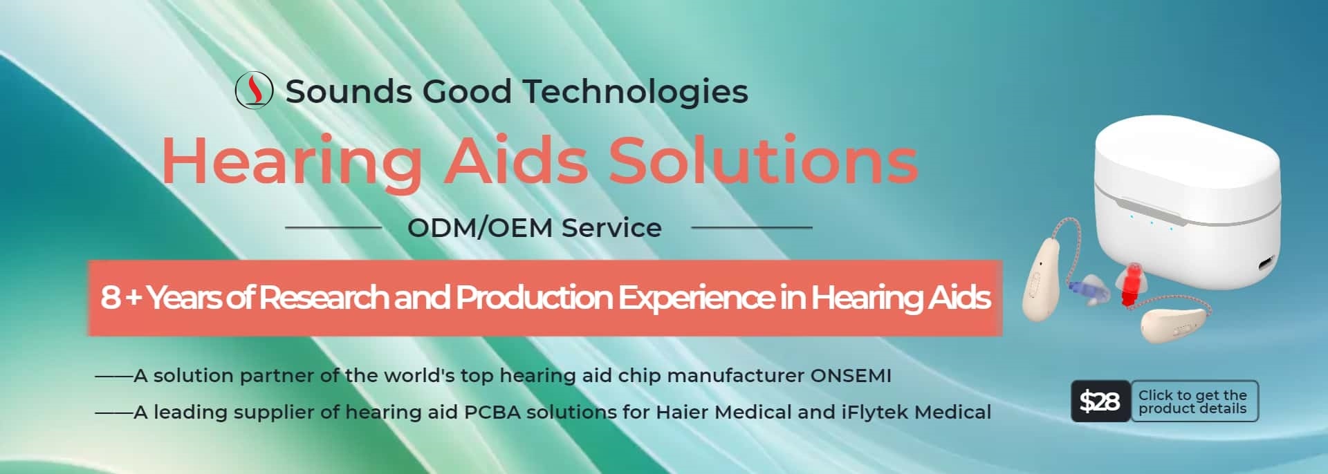 calidad Los audífonos de venta libre fábrica