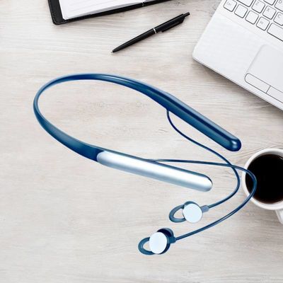 Audífonos para el cuello Bluetooth Reducción de ruido recargable Audífonos para claridad no volumen