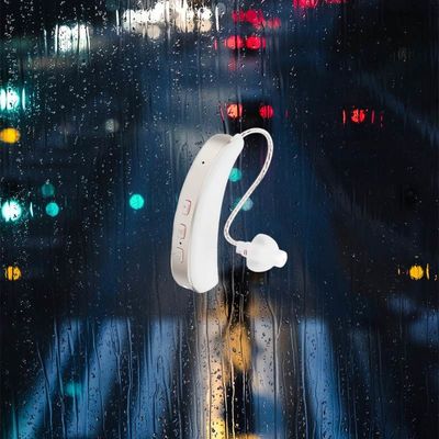 Reducción automática del ruido BTE audífonos 25 horas de duración de la batería para mejorar la audición