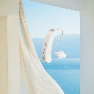 Experimenta un sonido claro con el amplificador digital de 9 niveles ajustable para personas con discapacidad auditiva