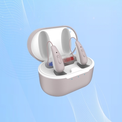 Ayuda auditiva BTE OTC con chip digital de 8 canales para pérdida auditiva grave